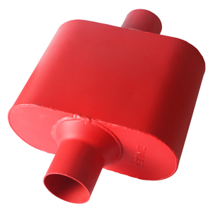 Vysoce kvalitní hliníkový červený lakovaný výfukový tlumič výfuku